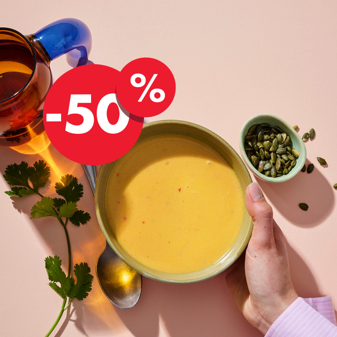 Red Thai Pumpkin Soup (2 porties)