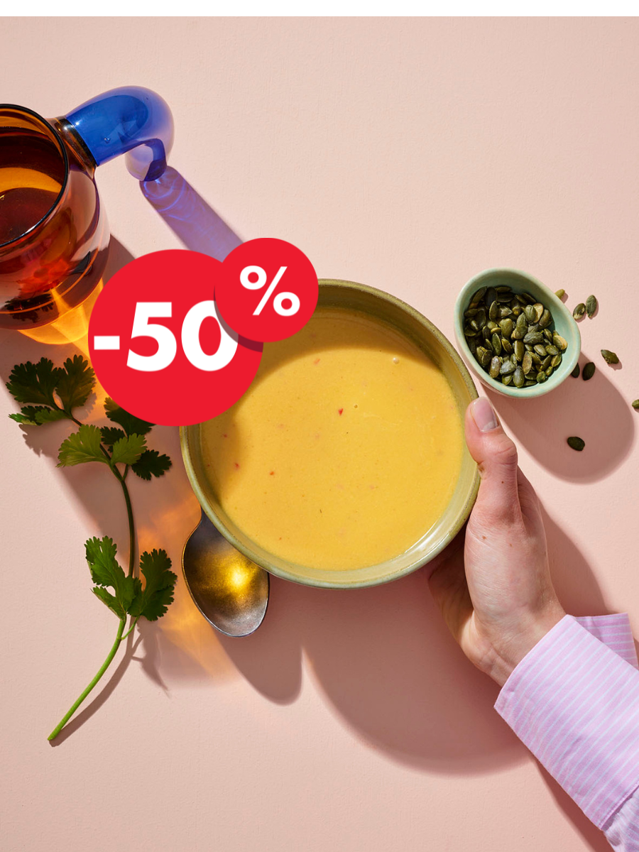 Red Thai Pumpkin Soup (2 porties)